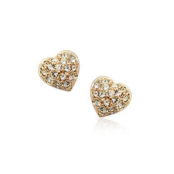 Серьги с кристаллами Сваровски Showfay 1666091 Белый