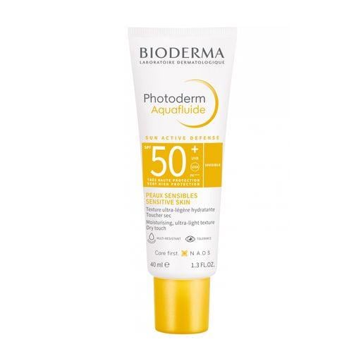 Крем солнцезащитный для лица Bioderma Photoderm Aquafluide SPF 50+ Invisible