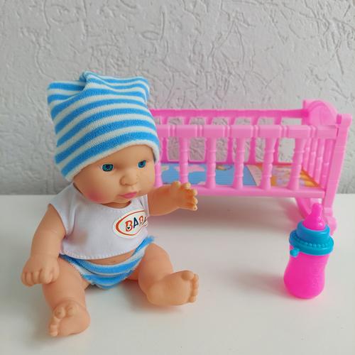 Пупс Кроватка в сетке (D 1433) - фото 2 Пупс Кроватка в сетке (D 1433) - фото 2