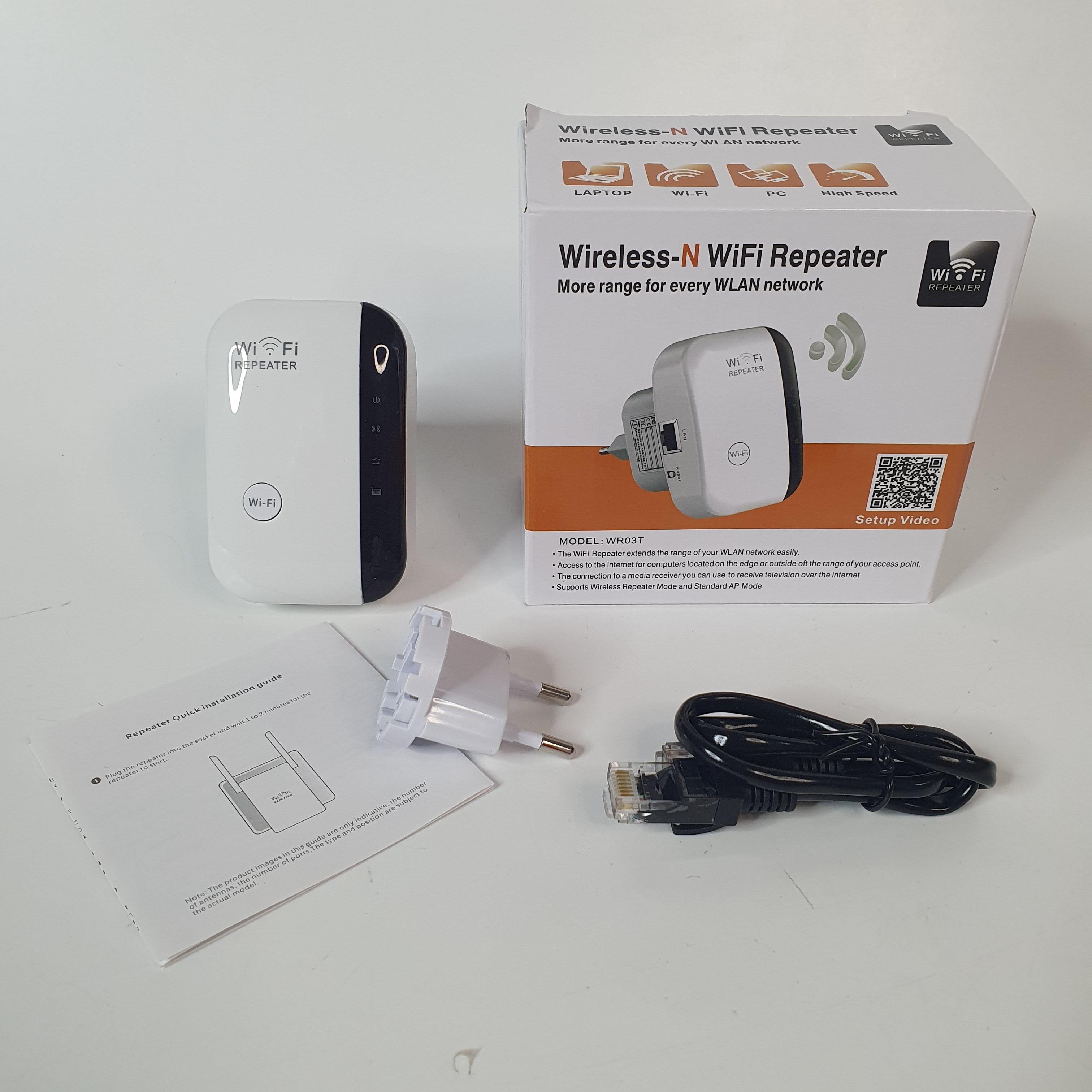 Підсилювач сигналу Repeater 802.11N/B/G Wifi бездротовий 2,4 Ггц до 300 Мб/с Білий (VEN-134) - фото 5