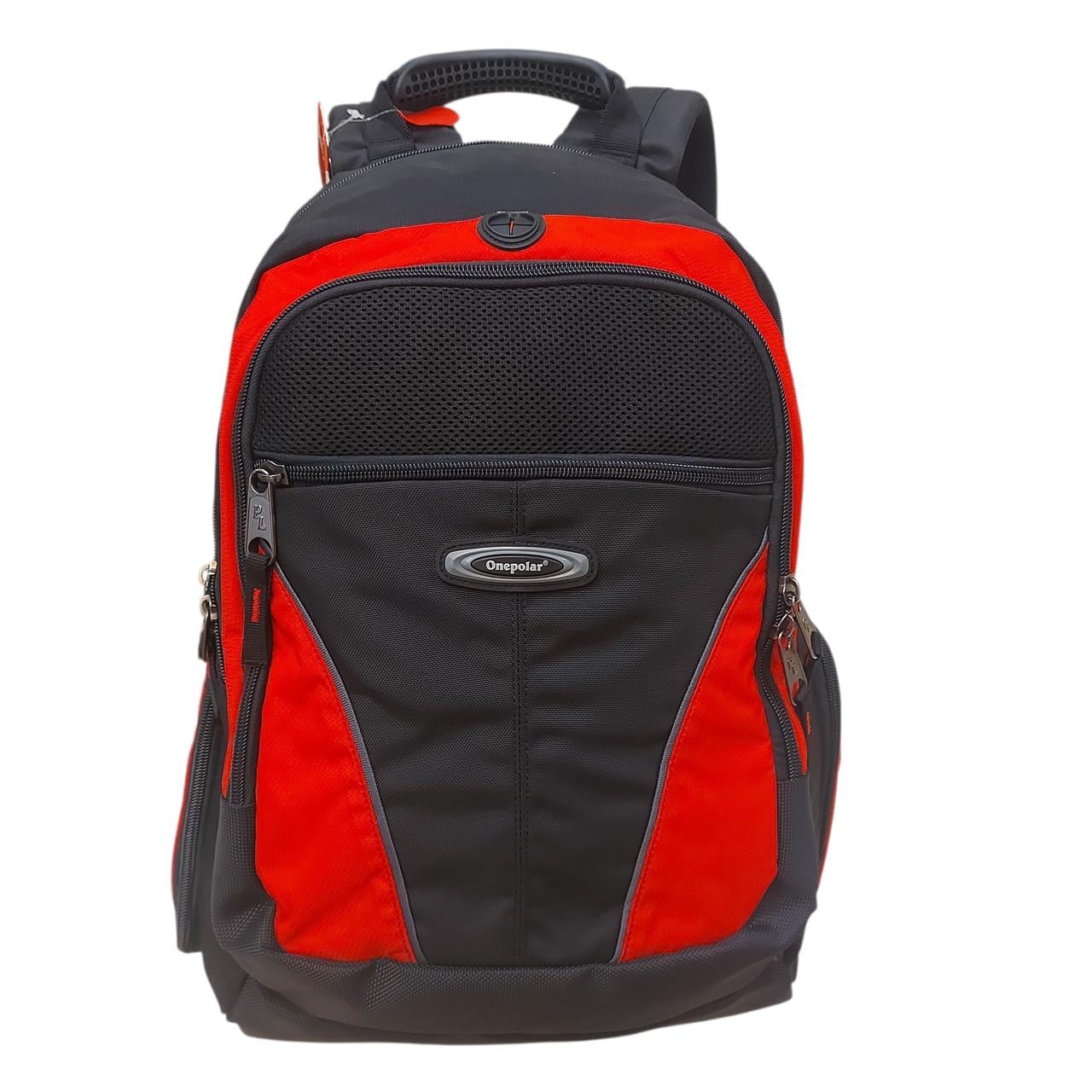 Рюкзак Onepolar RD1077 Red для Ноутбука 15,4" з підсиленим захистом 30 л