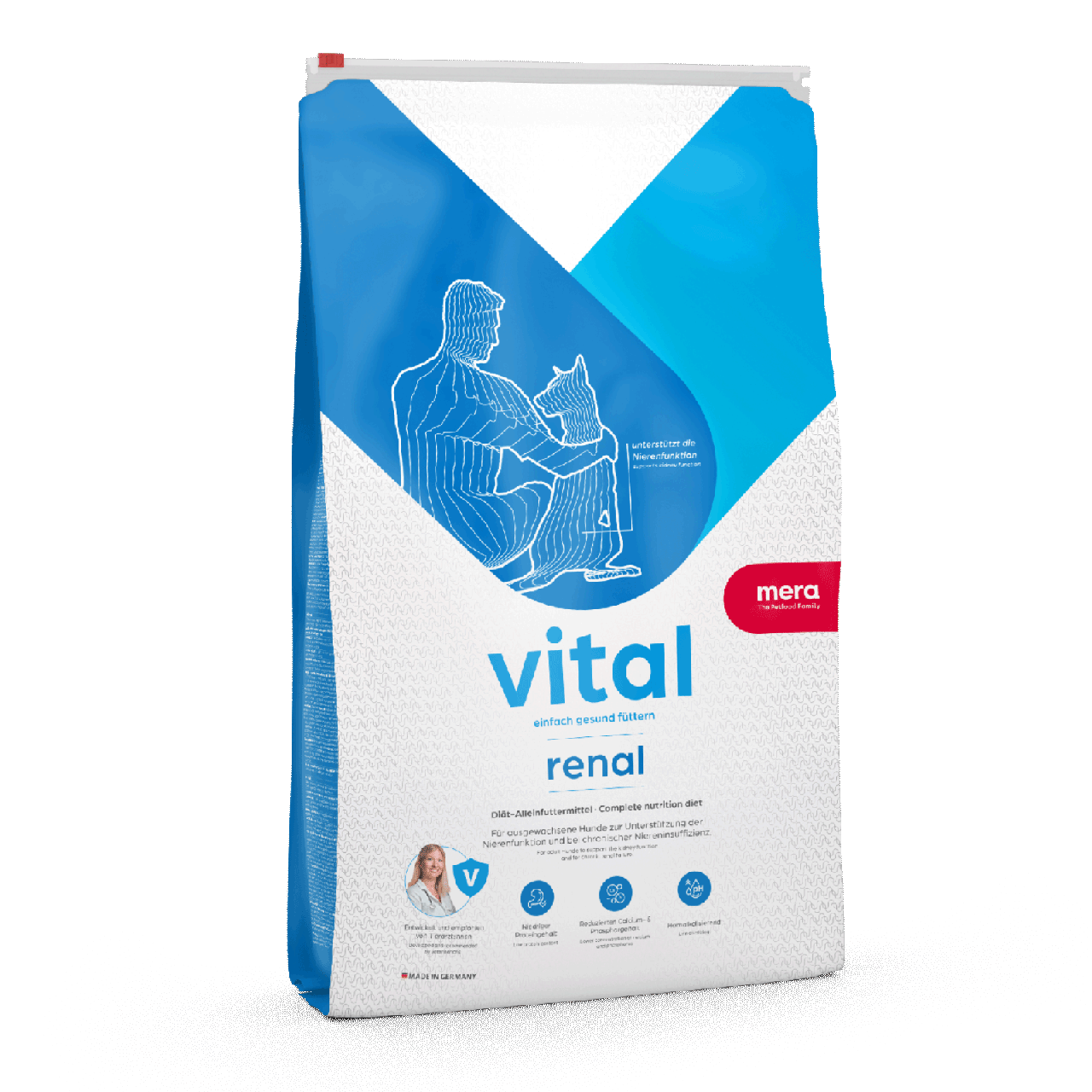 Корм сухой для собак MERA VITAL Renal при заболеваниях почек 10 кг (3198031320)