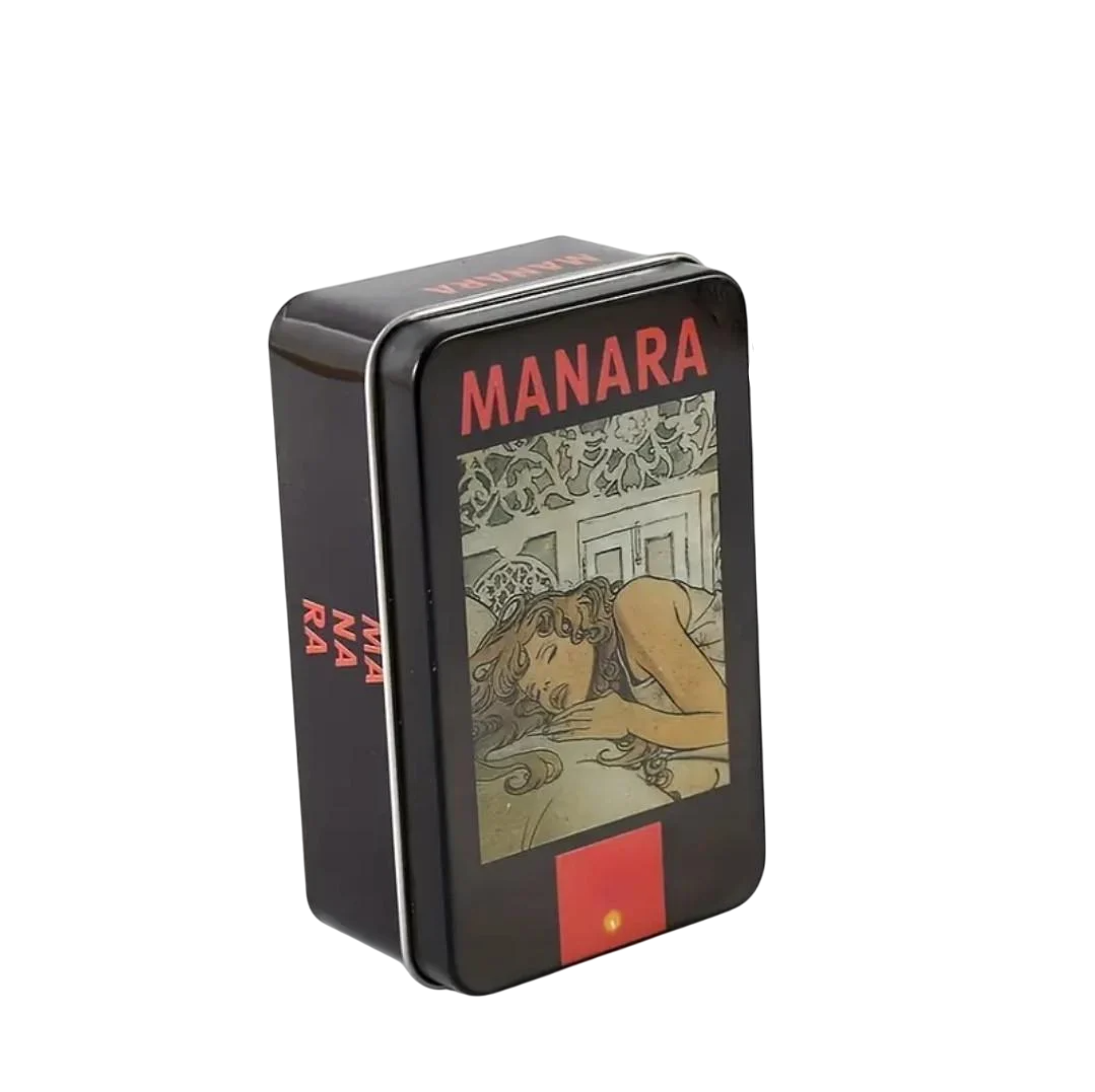 Карты таро Манара металлическая коробка 78 карт (2520690844)