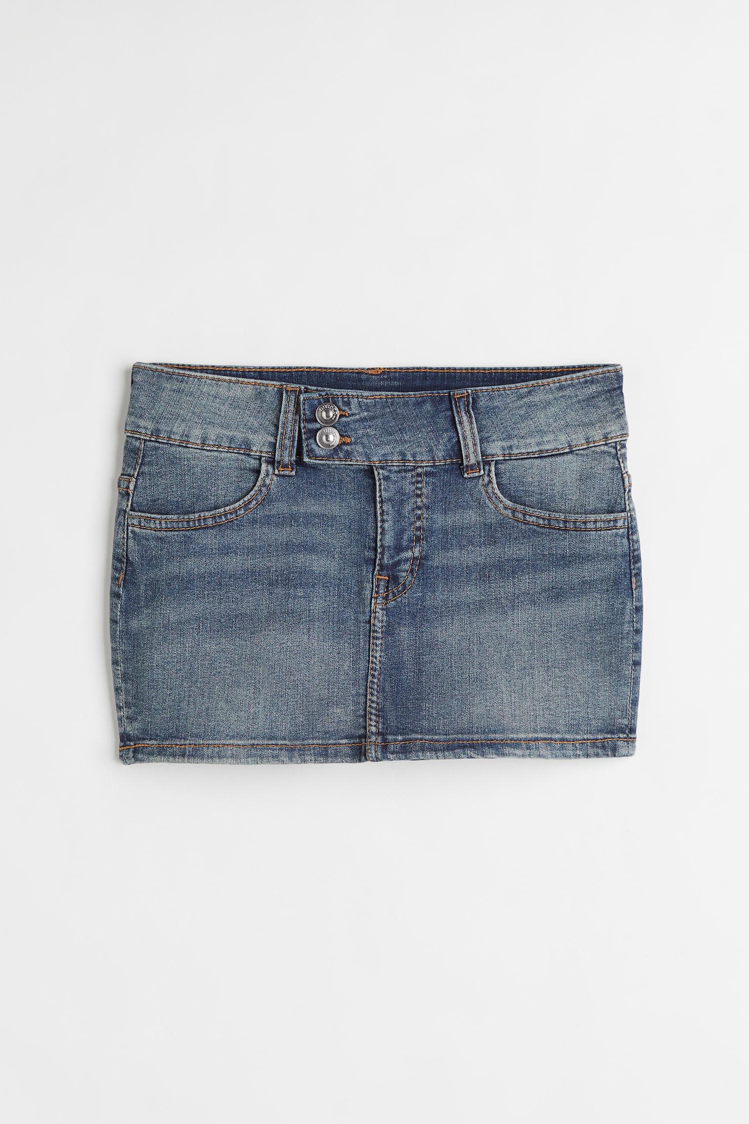 Спідниця джинсова H&M р. 38 Синій (X15051086442)