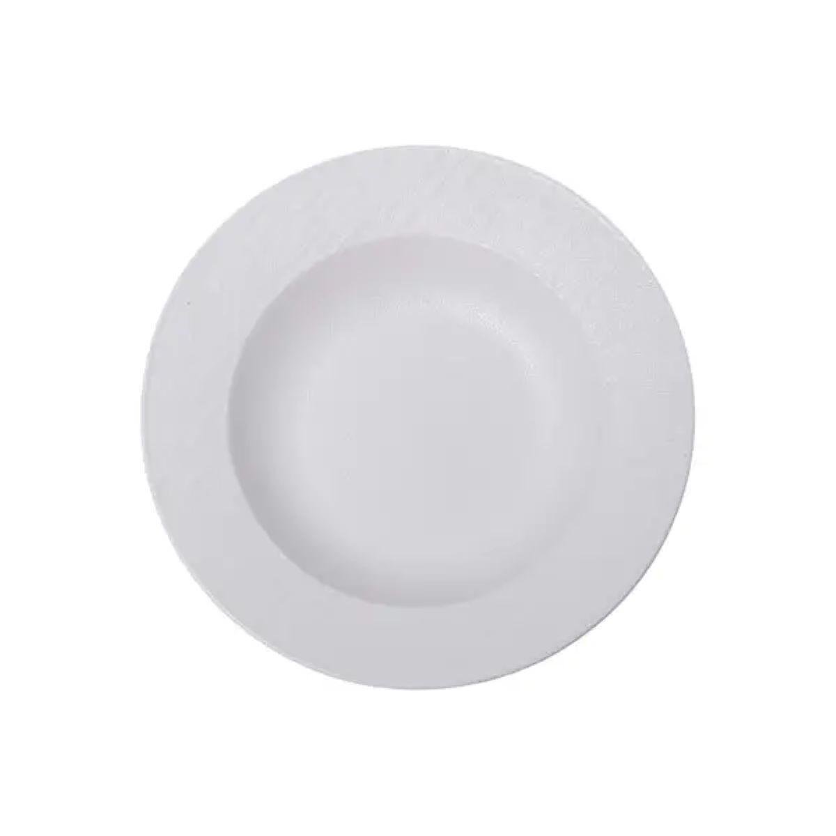 Тарілка супова порцелянова 23 см Білий (HP-7-724)