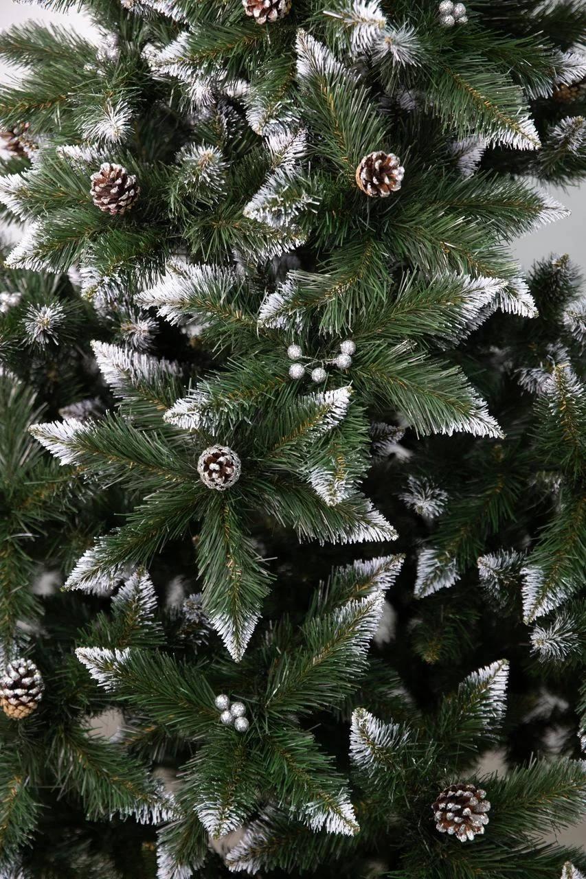 Ёлка искусственная с шишками + калина 1.5м - фото 3 Ёлка искусственная с шишками + калина 1.5м - фото 3