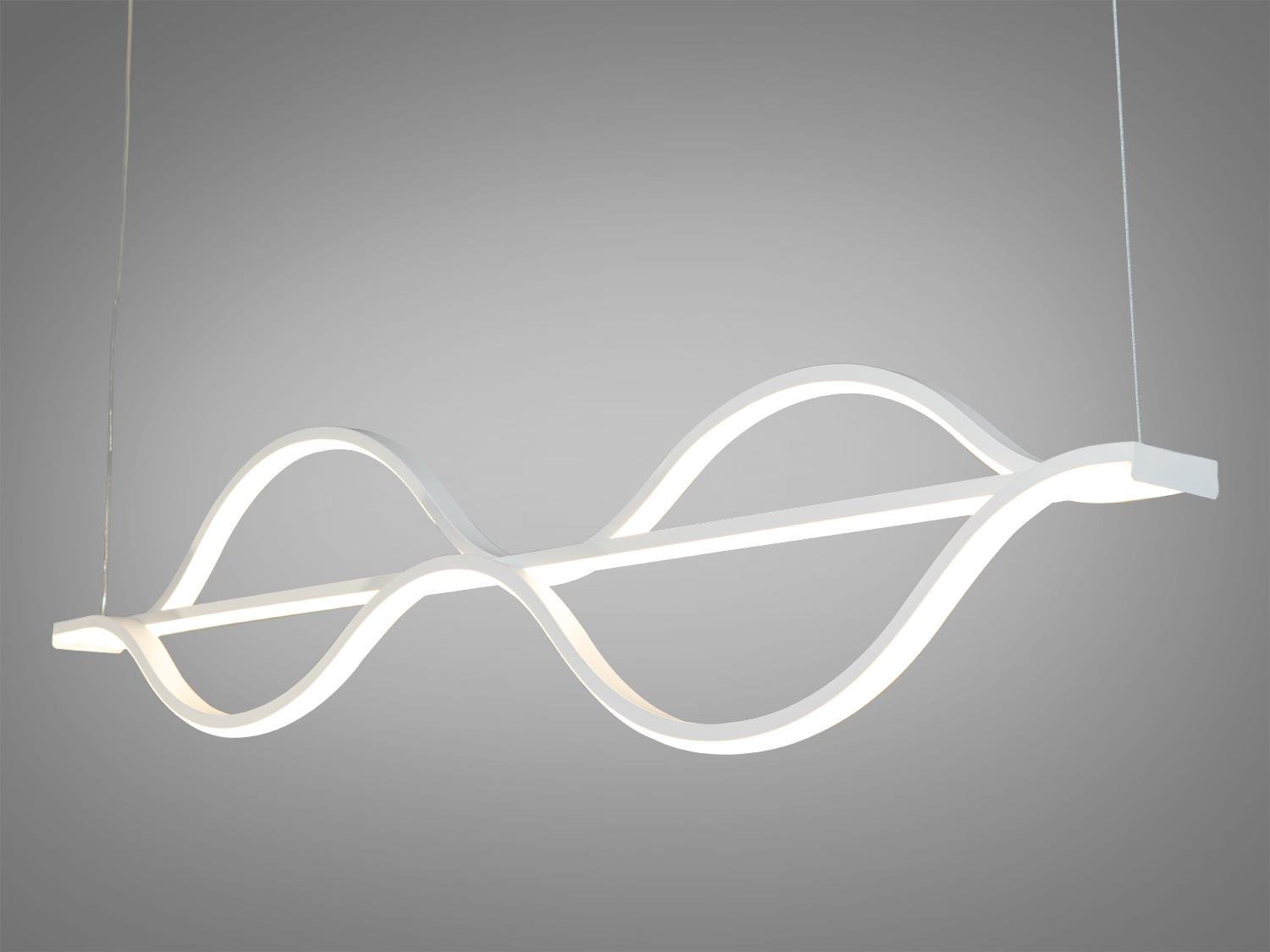 Подвес Led с регулировкой высоты и тремя цветами освещения 40W 100 см (8837WH)