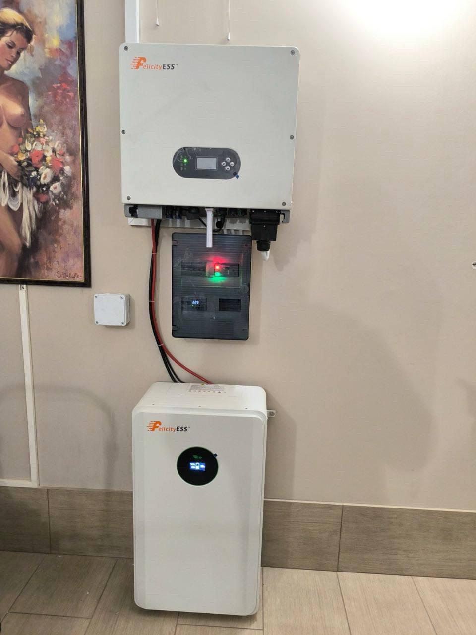 Акумулятор для сонячної батареї Felicity LUX-E-48100LG03 літій-іонний 5,12 кВт 100 Аh 51 Вт (2749577595) - фото 9