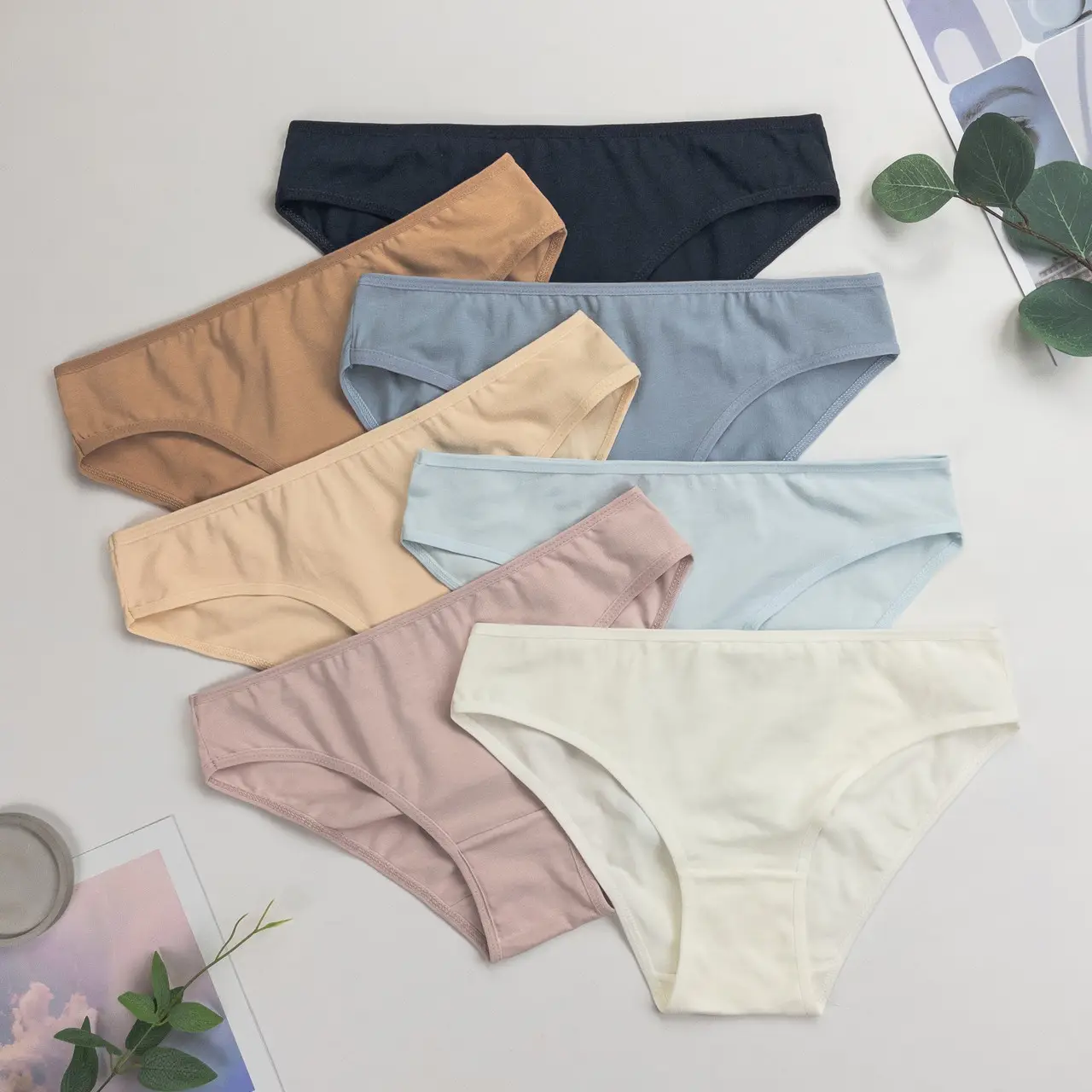 Трусы женские недельки Nicoletta 7 шт. слипы/хлопок M (E-713165)