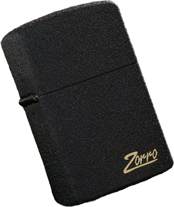 Запальничка бензинова Zorro Limited Edition Black Matt (ch00008)