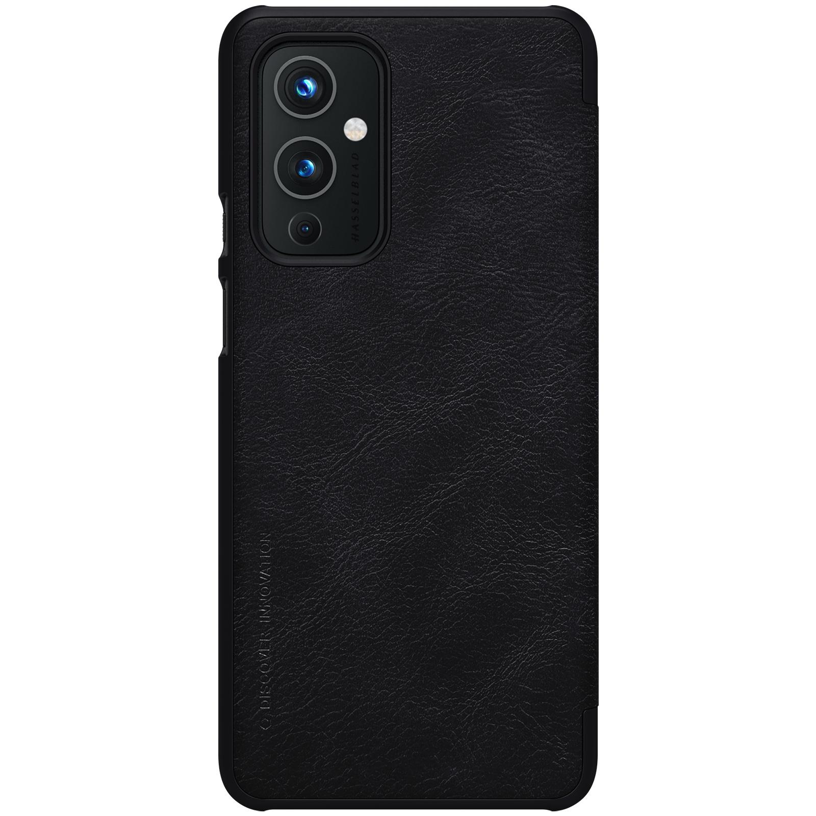 Чохол Qin Leather Case Nillkin для OnePlus 9 (Black) - фото 3