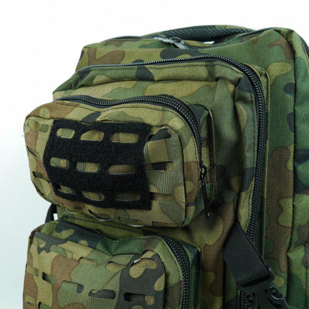 Рюкзак військовий водовідштовхувальний Cordura 45 л Дубок - фото 7