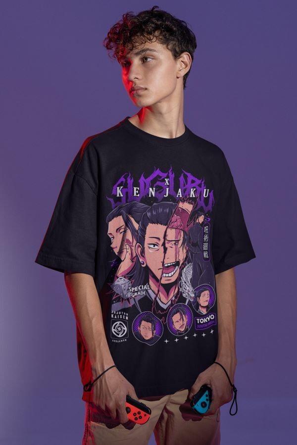 Футболка мужская Магическая битва OS Черный (AnimeJ1191)