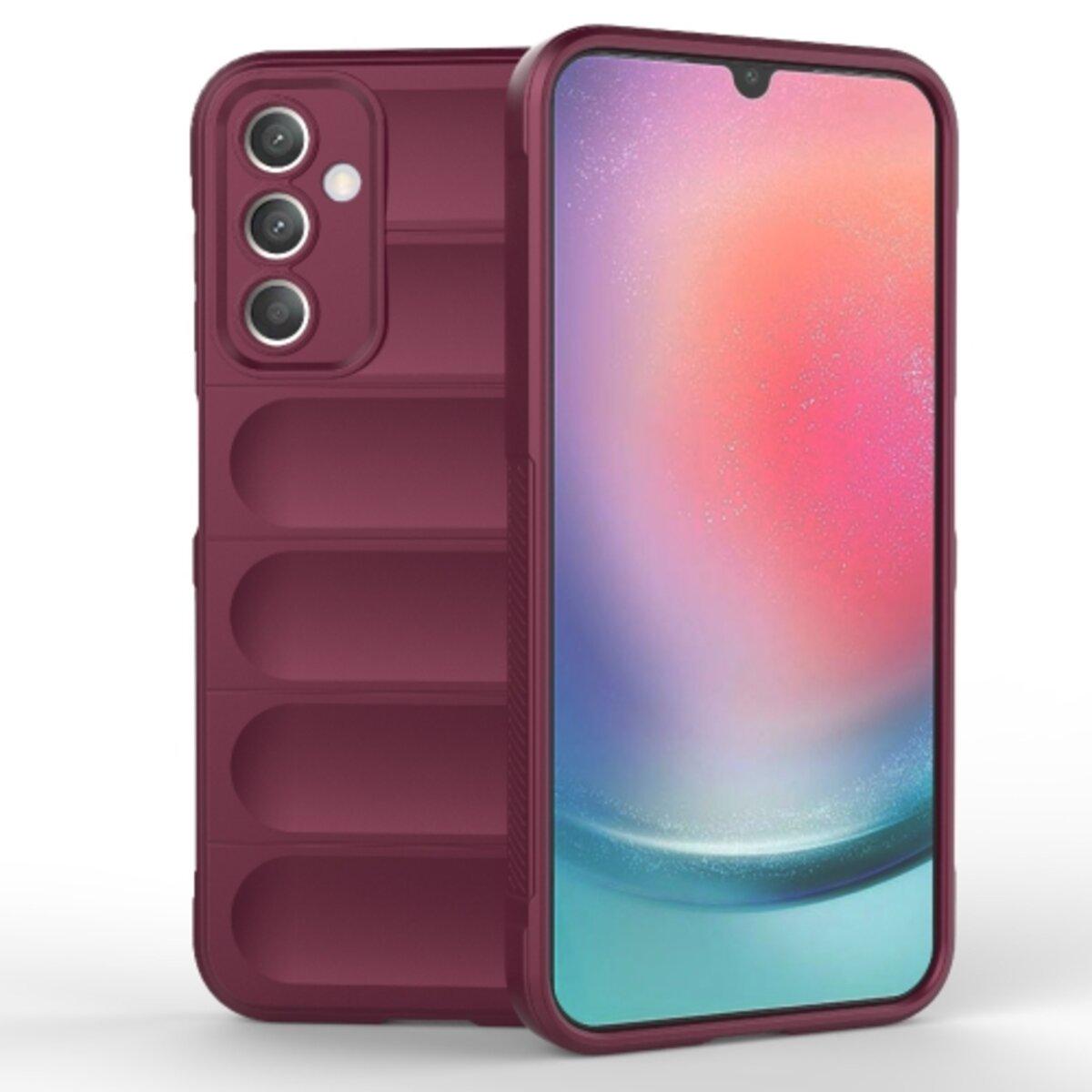 Противоударный чехол для Samsung Galaxy A25 4G Cosmic Magic Shield / Plum