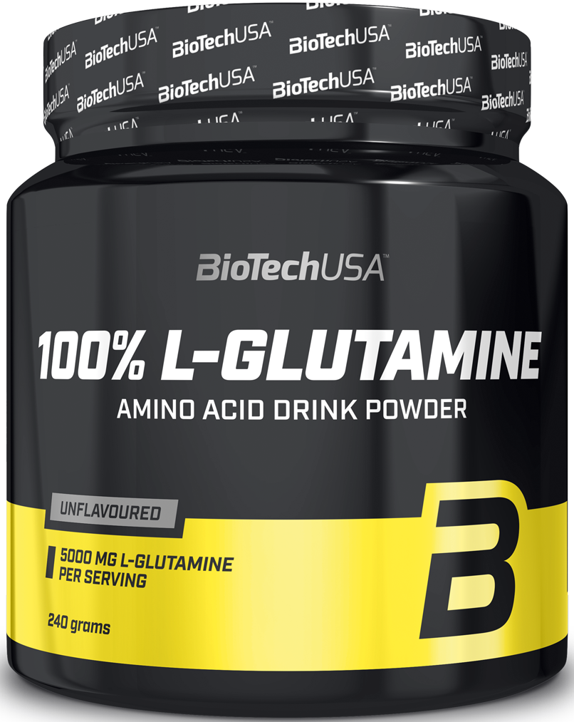 Амінокислота BioTeсh 100% L-Glutamine 240 г