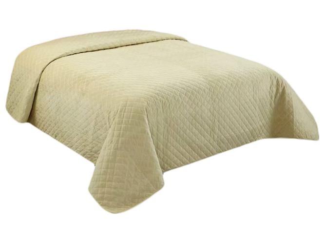 Покрывало Soho 200x220 см Velvet Dutch Romb Cream (MLM-A120082)