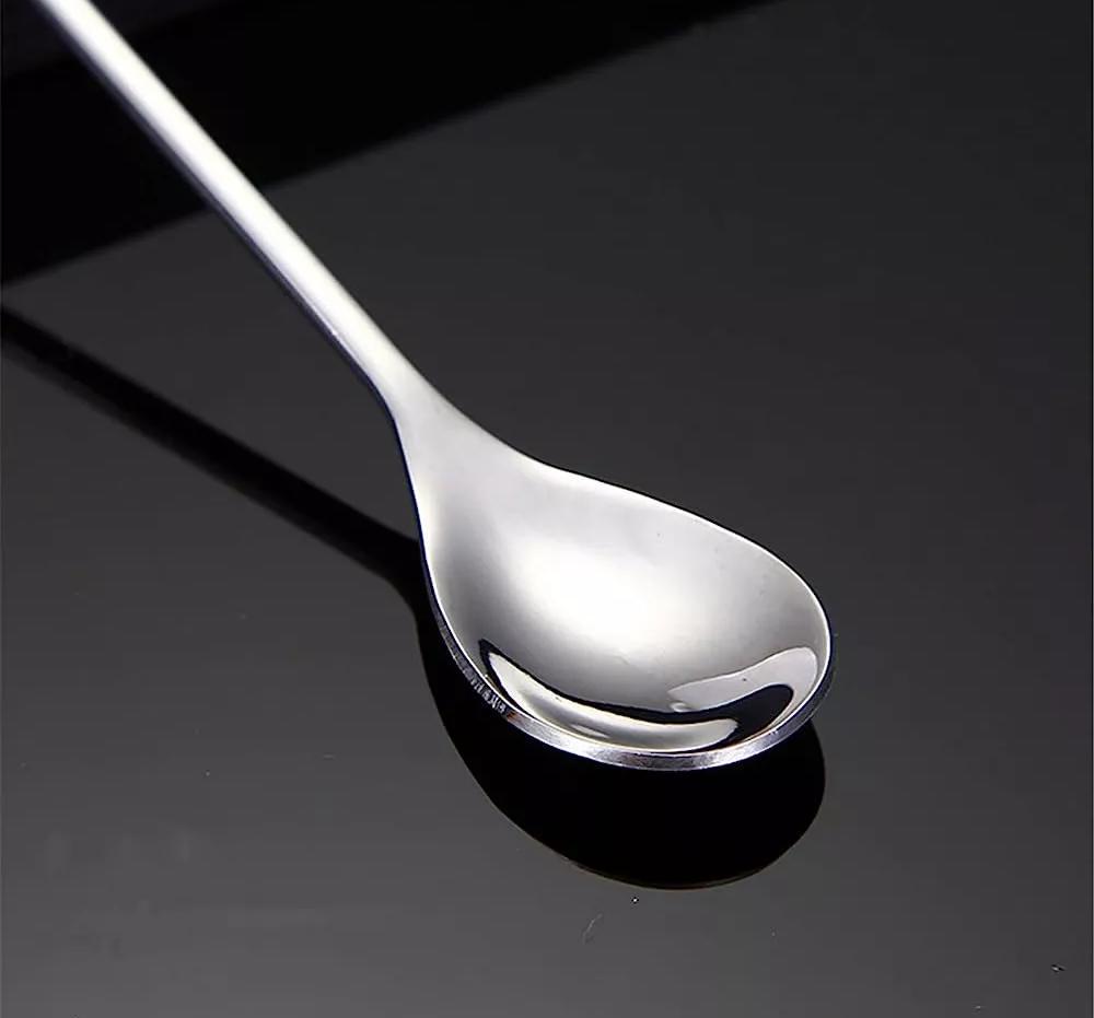 Набор чайных ложек с ручкой в виде веточки 6 шт. Серебристый (2464734078) - фото 5 Набор чайных ложек с ручкой в виде веточки 6 шт. Серебристый (2464734078) - фото 5