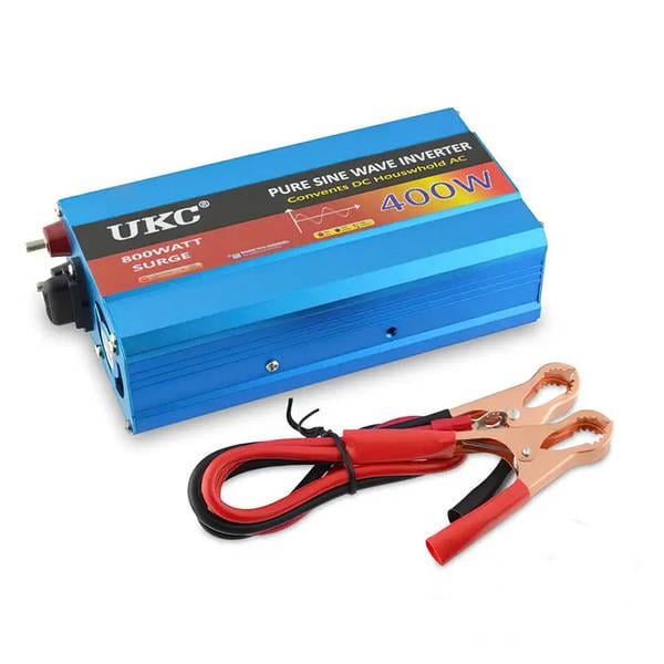 Інвертор UKC AC/DC чиста синусоїда 400W 12V (18218530)