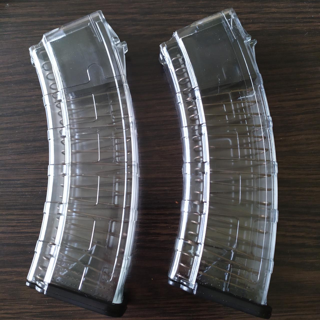 Магазин АК47 калібр 7.62 Прозорий (1921686404) - фото 2 Магазин АК47 калібр 7.62 Прозорий (1921686404) - фото 2