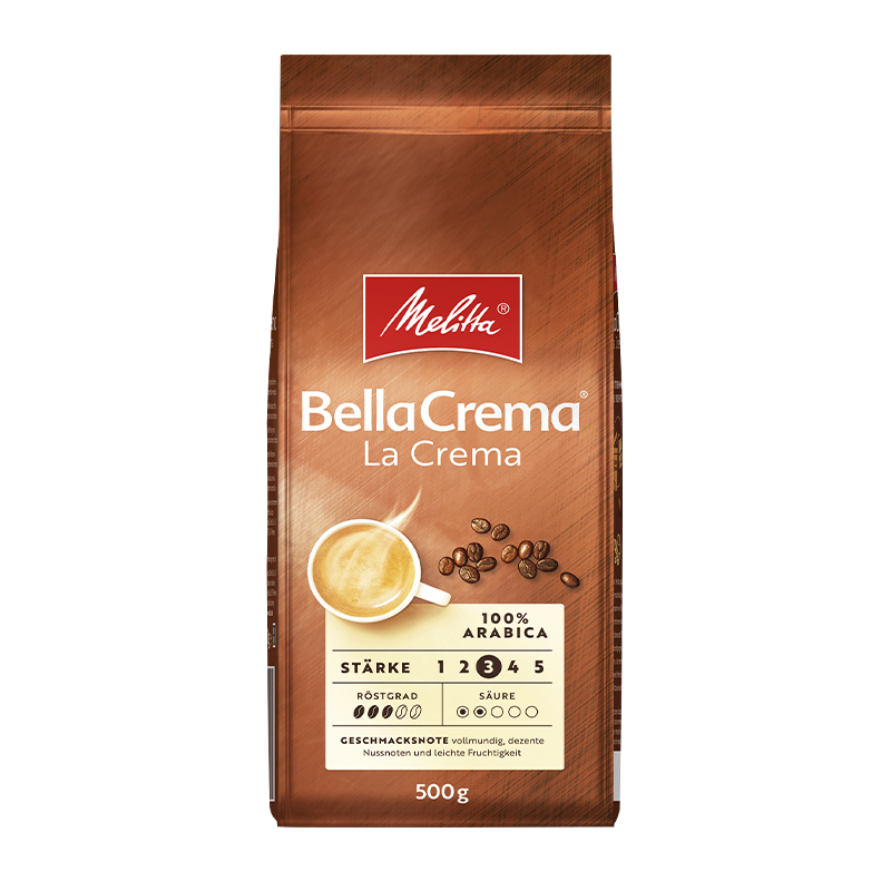 Кава в зернах Melitta BellaCrema LaCrema 100% арабіка 500 г