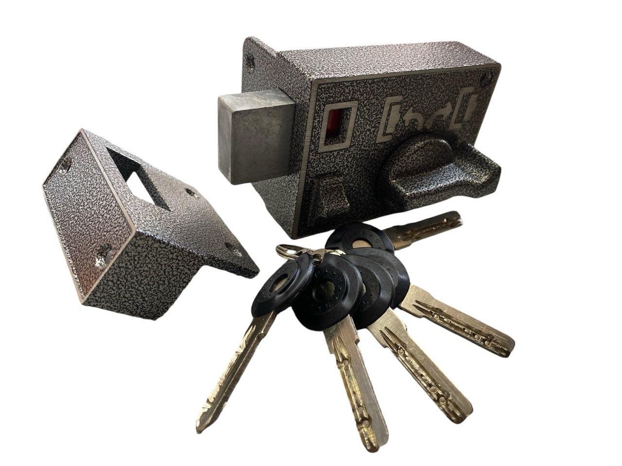 Замок дверной накладной Sofia 14-45 аналог Калуга КЭМЗ ЗН1А-СМ - фото 2