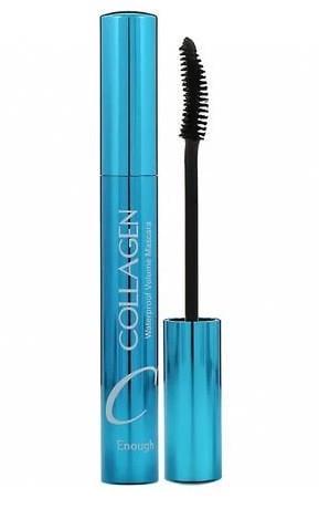 Туш для вій водостійка Enough Collagen Waterproof Volume Mascara з колагеном 9 мл Чорний (2197175121) - фото 2