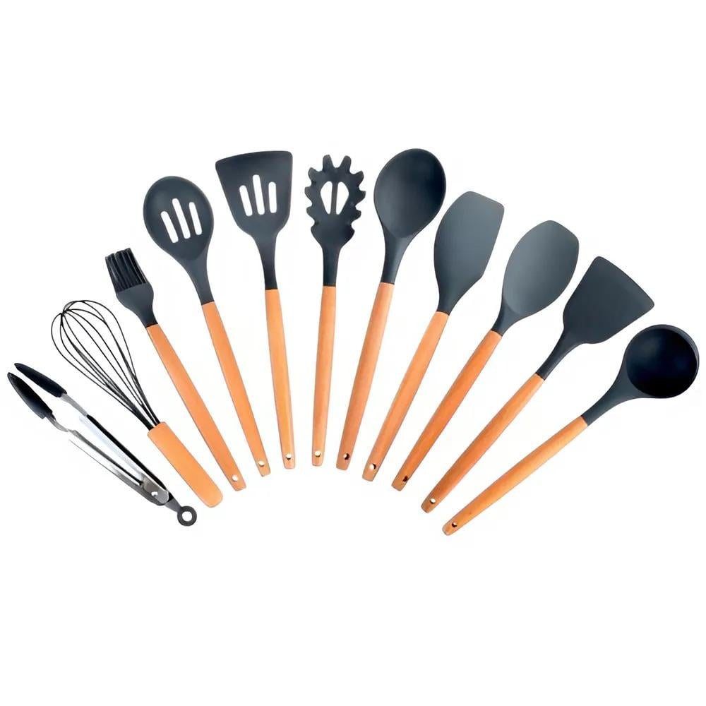 Кухонный набор на подставке Stenson R32330-L Combo Light 12 предмета 30 см (610252)