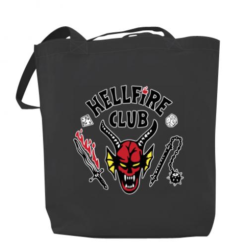 Шоппер Hellfire Club 37x41 см Темно-серый (11179716-28-168811)