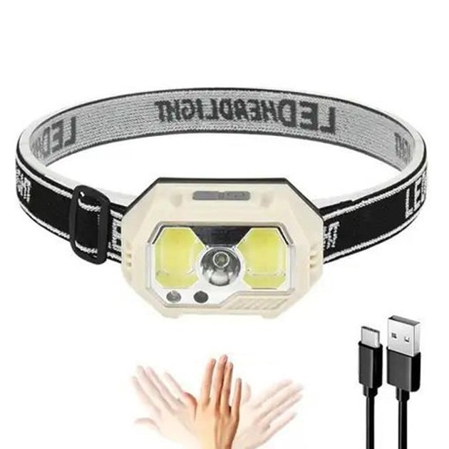 Ліхтар налобний Bailong SH-S31-XPE/COB (tf5363) - фото 3 Ліхтар налобний Bailong SH-S31-XPE/COB (tf5363) - фото 3