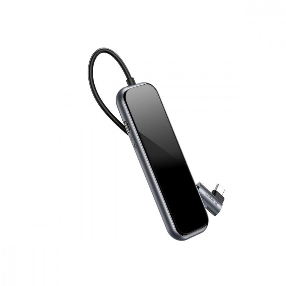Хаб BASEUS Multi-functional Type-C to 4xUSB3.0+PD - фото 2