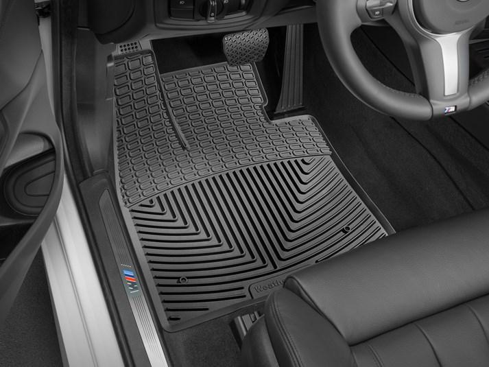 Килимки автомобільні передні гумові WeatherTech W565 BMW Alpina XB7/X5/X6/X7 2020 Чорний (1945754459) - фото 1