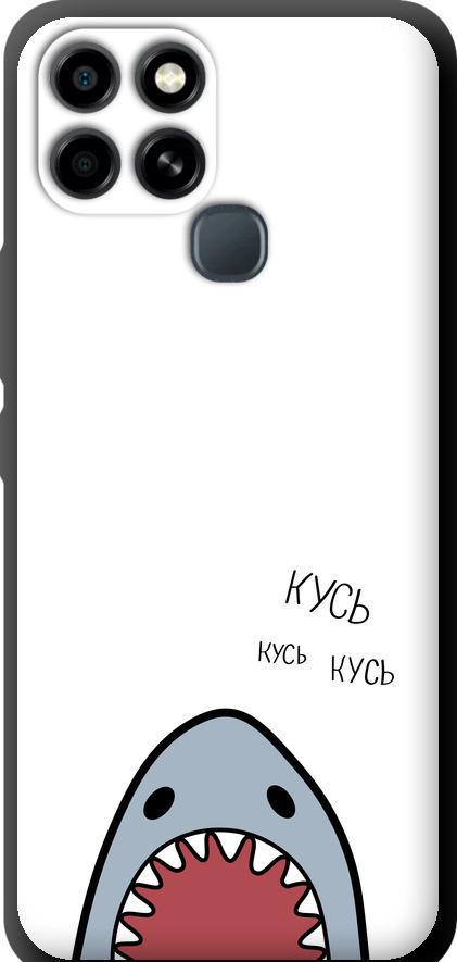 Чехол на Infinix Smart 6 Акула (4870b-2758-42517)