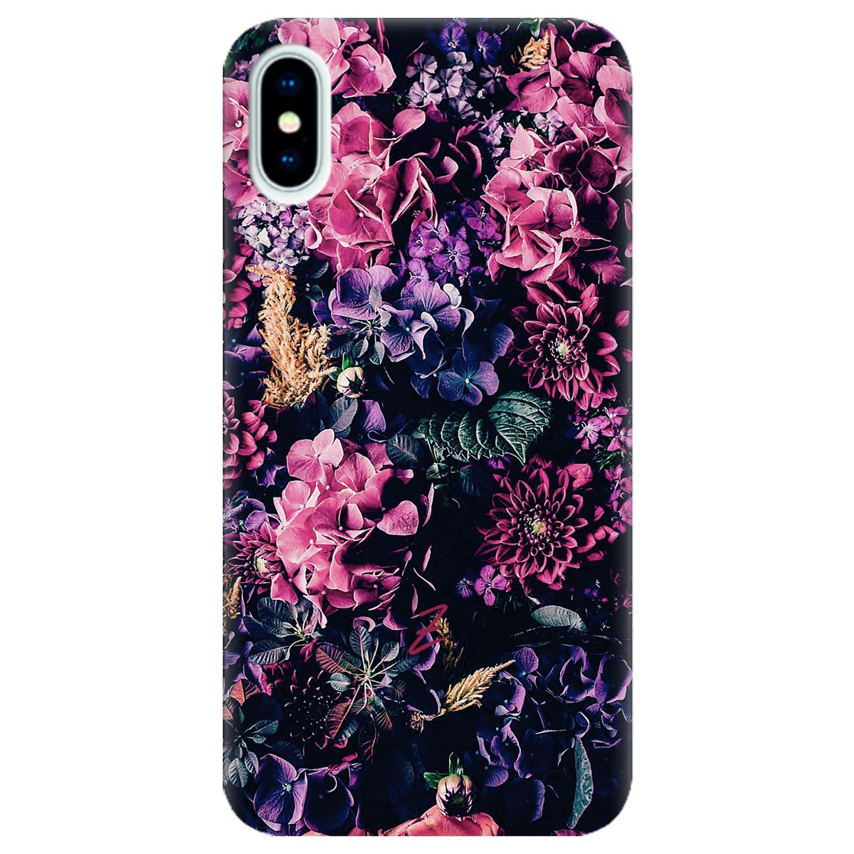 Силіконовий чохол Zorrov для Apple iPhone X - Bloom (10290050153033555)