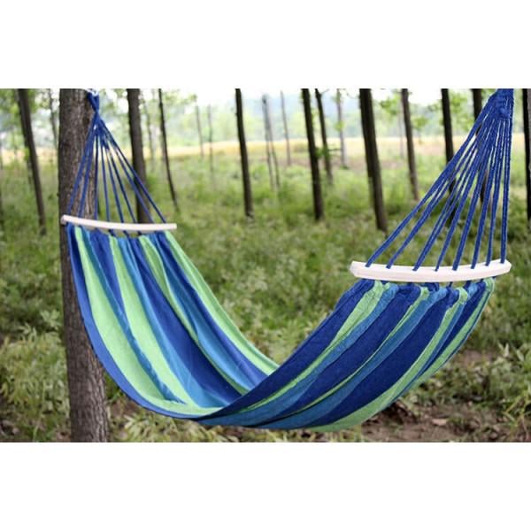 Гамак з каркасом і чохлом Hammock 240х150 см Синій/Зелений (2249929) - фото 3