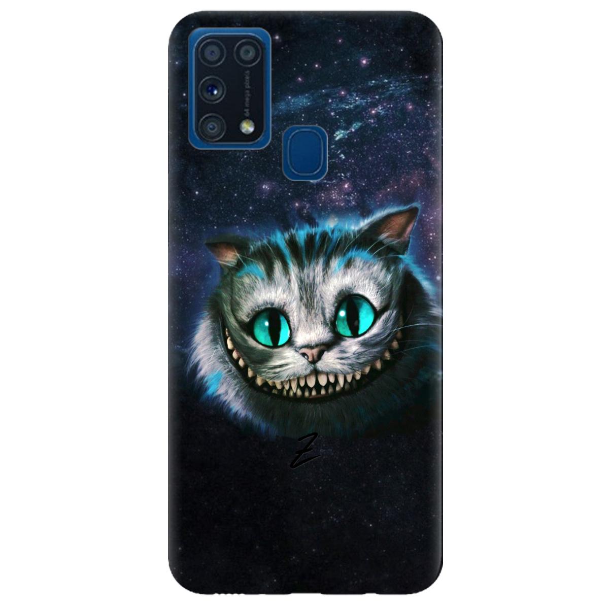 Силіконовий чохол Zorrov для Samsung Galaxy M31 - Cheshire Cat (14190040085098062)