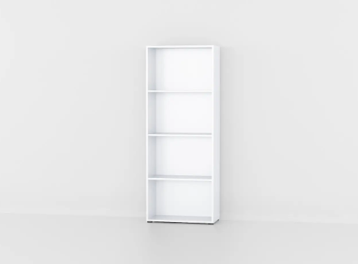 Стеллаж для книг с полками Белый (P3) Стеллаж для книг с полками Белый (P3)