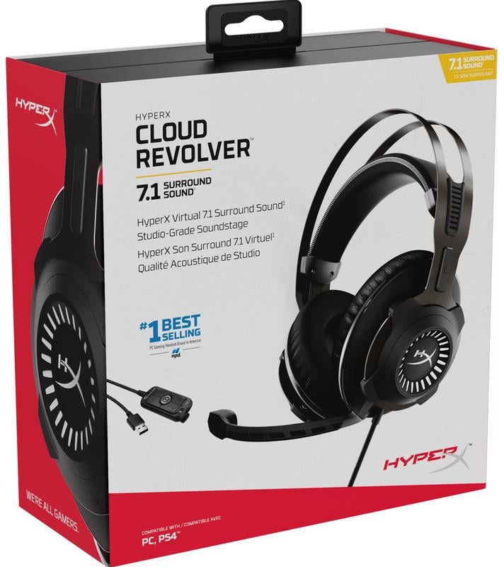 Навушники HyperX Cloud Revolver 7.1 (HHSR1-AH-GM) - фото 6