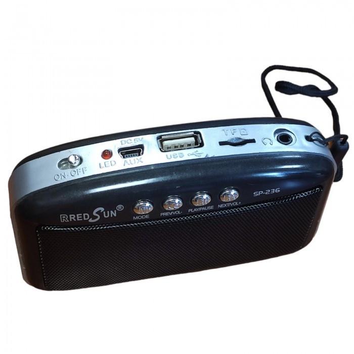 Радіоприймач на акумуляторі MicroSD Чорний (50791) - фото 2 Радіоприймач на акумуляторі MicroSD Чорний (50791) - фото 2