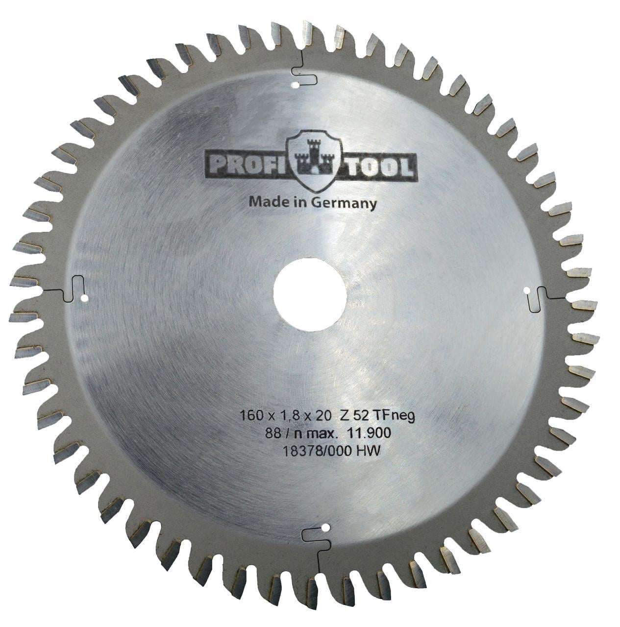 Диск пиляльний PROFITOOL HW TF52 160х1,8х1,2х20 мм (2116020)