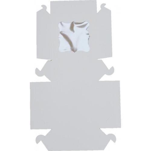 Коробка для пирожных 130х130х60 мм Белый (767) - фото 5 Коробка для пирожных 130х130х60 мм Белый (767) - фото 5