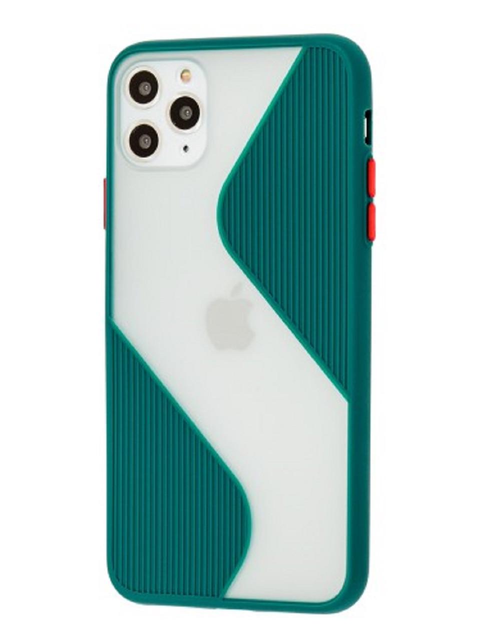 Силиконовый Чехол Накладка Totu Wawe Для iPhone 11 Pro Max Зеленый Силиконовый Чехол Накладка Totu Wawe Для iPhone 11 Pro Max Зеленый