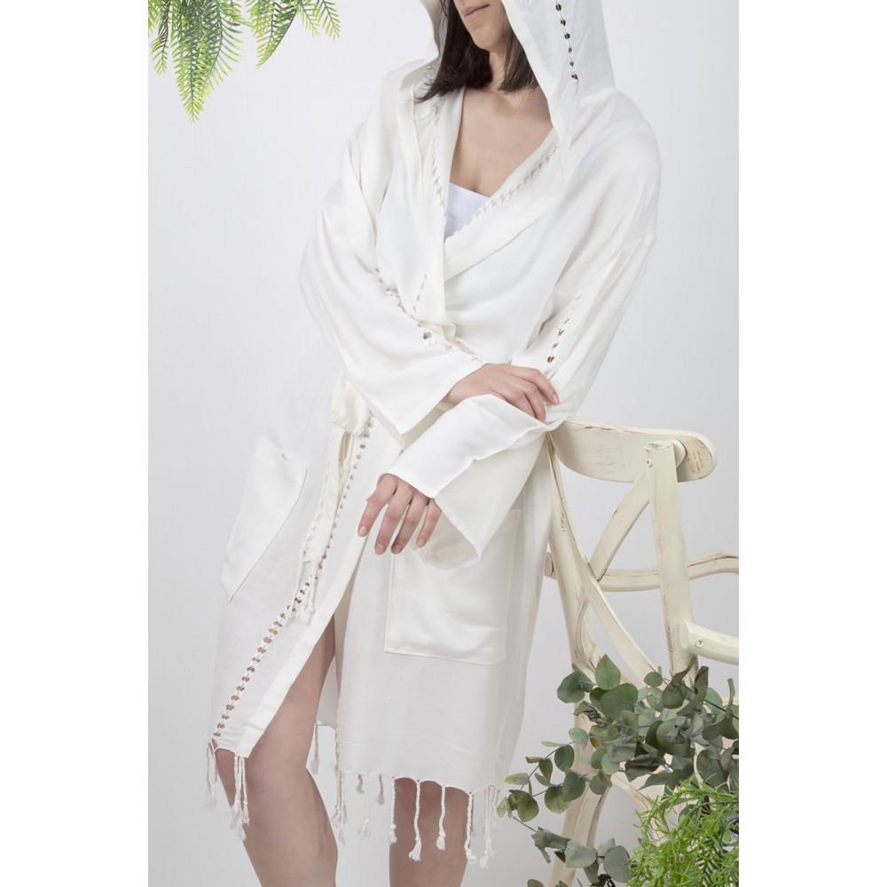 Халат Irya Pastemal New Meltem kahve L/XL (svt-2000022284080) - фото 3 Халат Irya Pastemal New Meltem kahve L/XL (svt-2000022284080) - фото 3