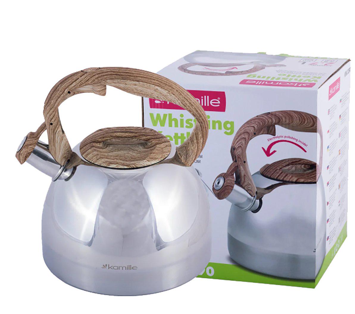 Чайник зі свистком Kamille (KM-1090) 2,7 л