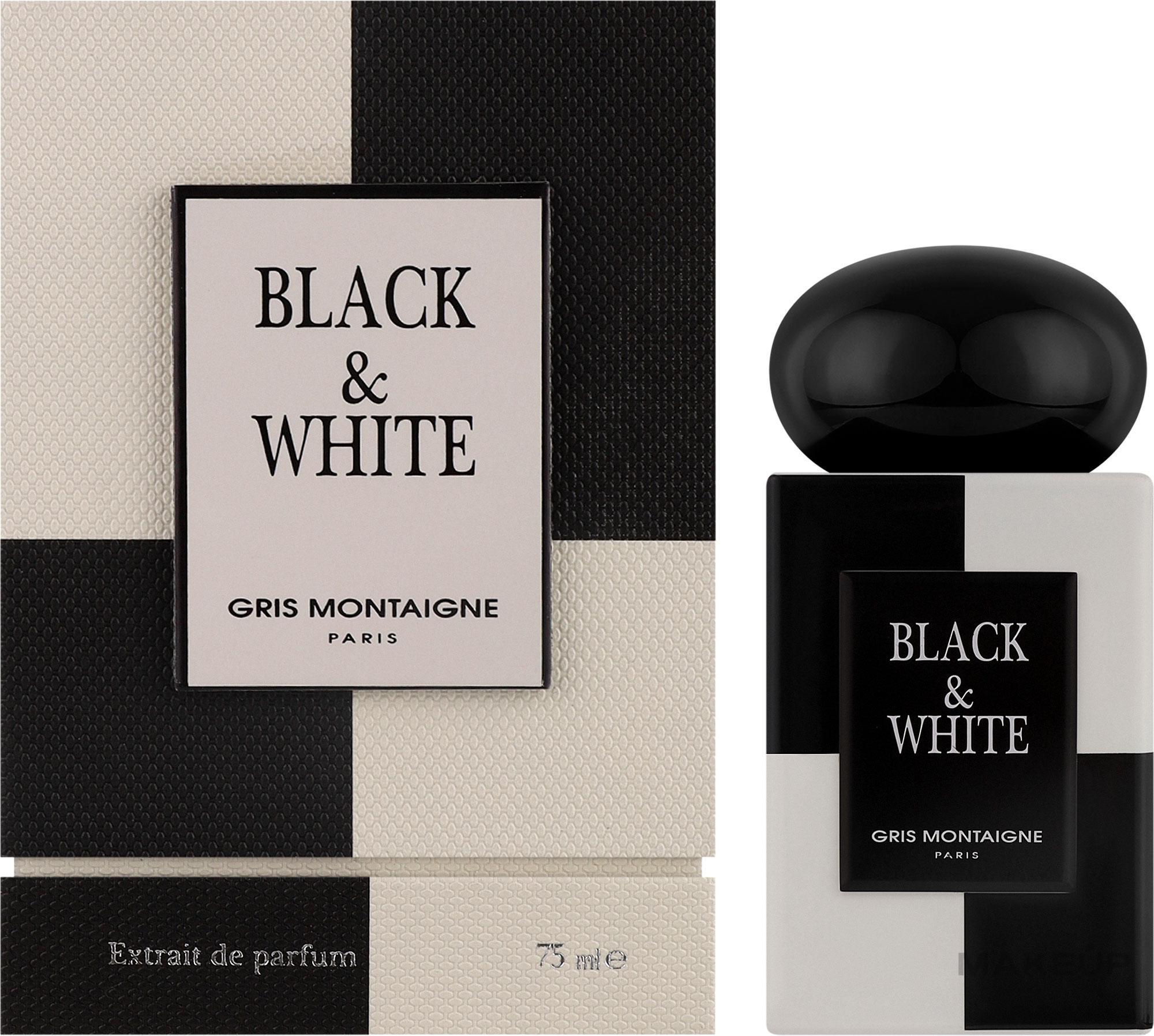 Духи унисекс Gris Montaigne Black & White 75 мл (382813)