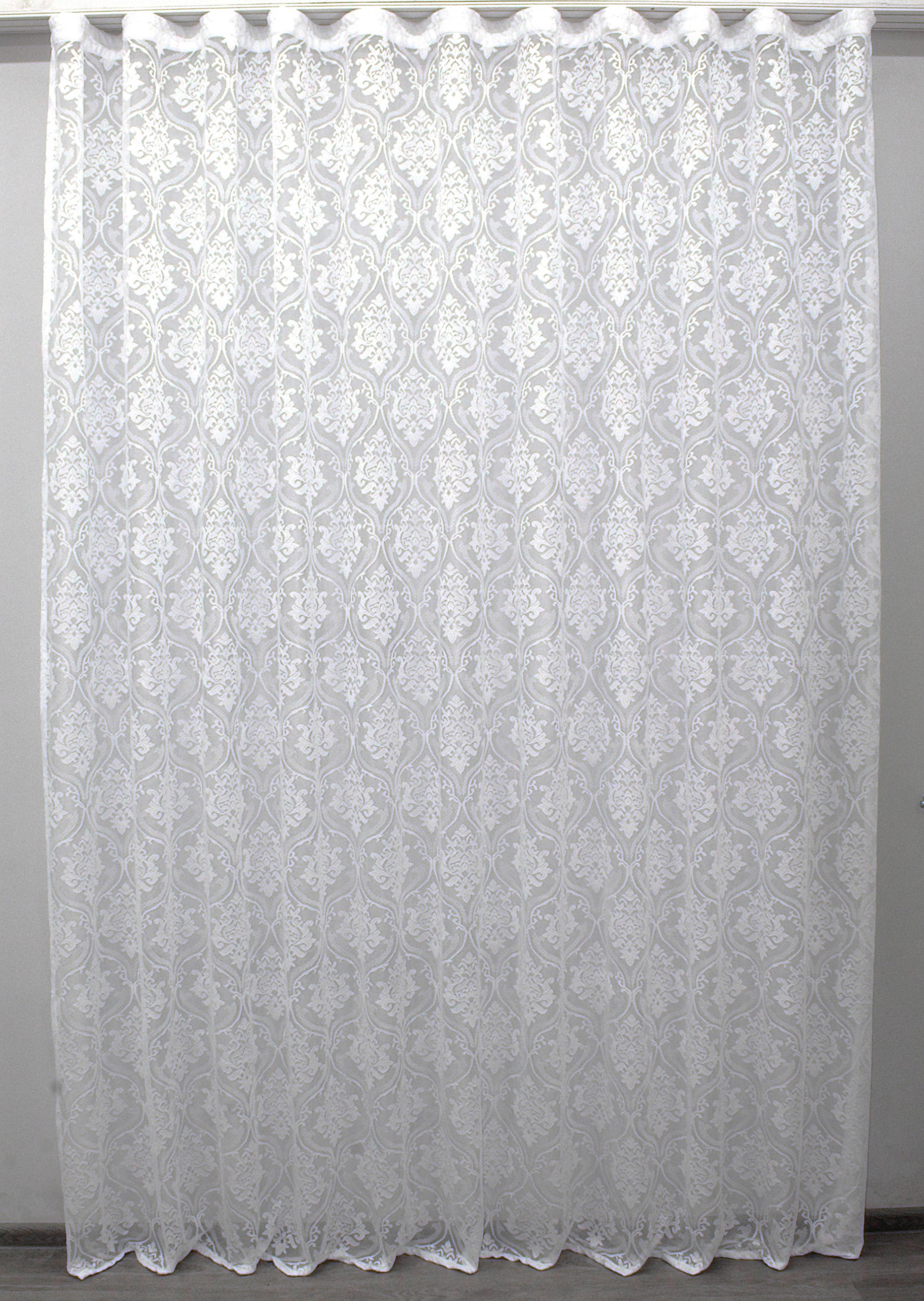 Тюль VR-Textil 1106т Розалия жаккард 300х270 см Белый (40-014) Тюль VR-Textil 1106т Розалия жаккард 300х270 см Белый (40-014)