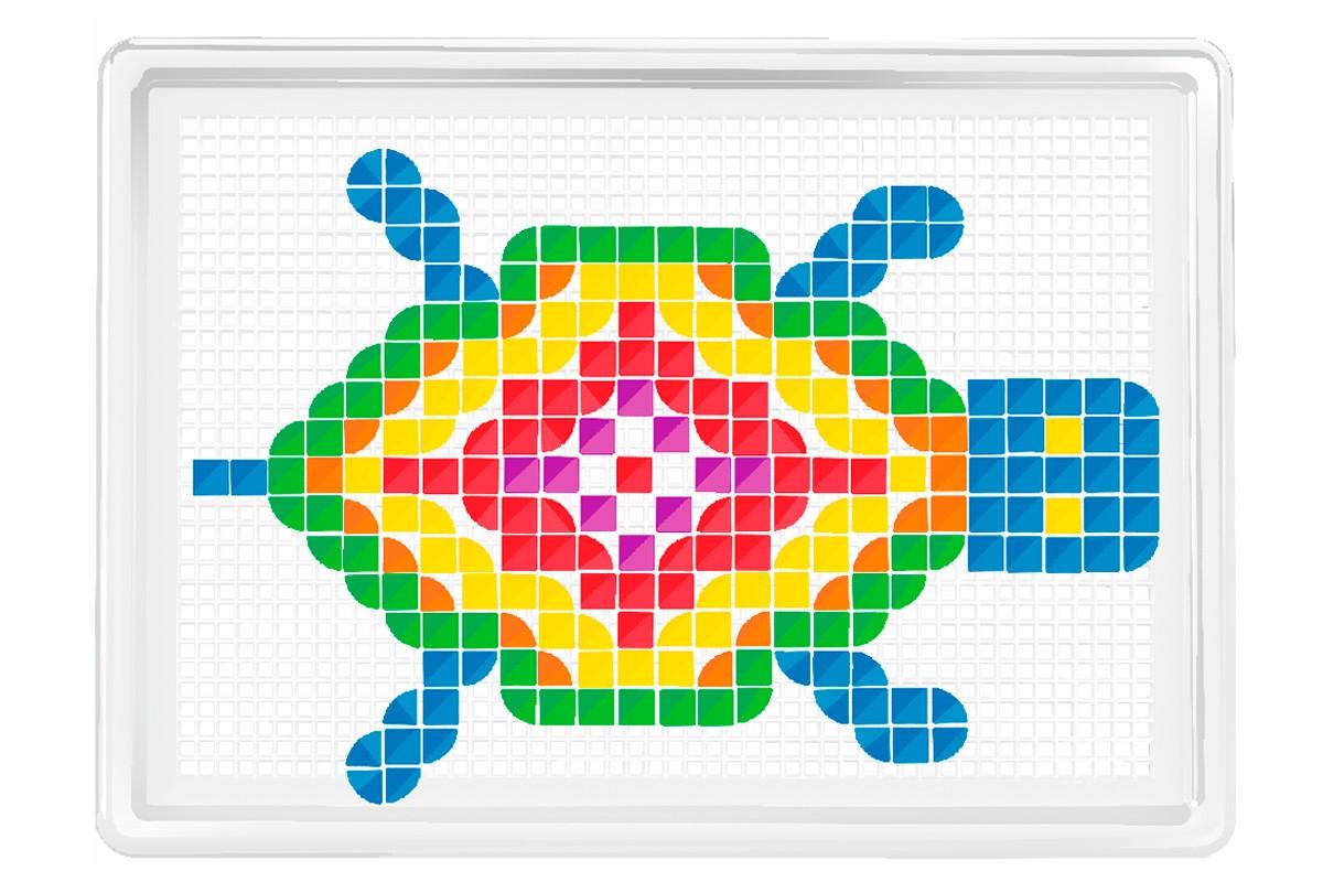 Дитяча мозаїка ТехноК No8 9 мм 6 кольорів 528 шт. (3008) - фото 9 Дитяча мозаїка ТехноК No8 9 мм 6 кольорів 528 шт. (3008) - фото 9