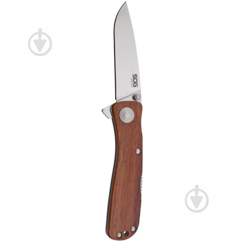 Нож SOG Twitch II Wood Handle Коричневый