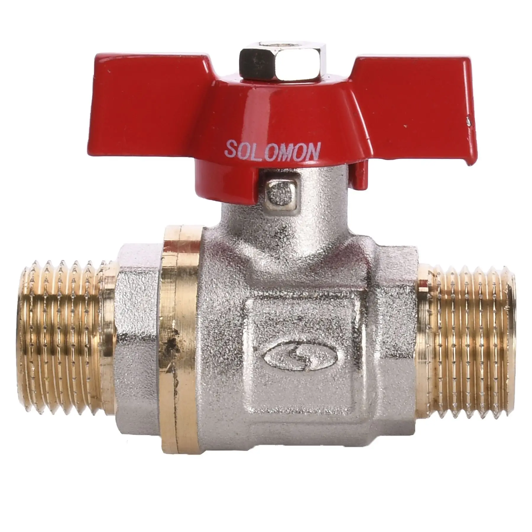 Кран шаровой прямой SOLOMON 1/2″ ЗЗ ЧМ PN40 B1420 (GSR-000010740) Кран шаровой прямой SOLOMON 1/2″ ЗЗ ЧМ PN40 B1420 (GSR-000010740)