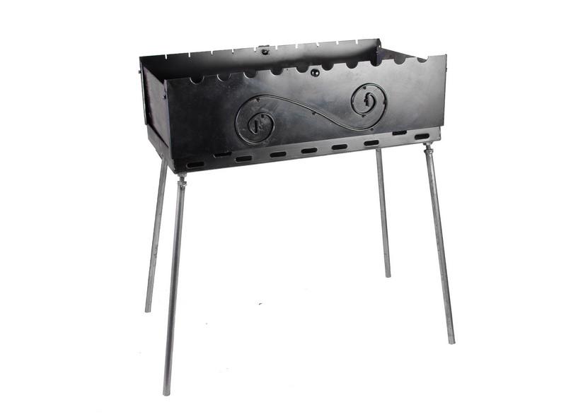 Мангал складной MasterTool на 10 шампуров (92-0004)