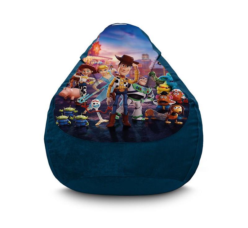 Кресло мешок iPuff Toy Story 4 Main characters Флок XL 80x110 см Синий